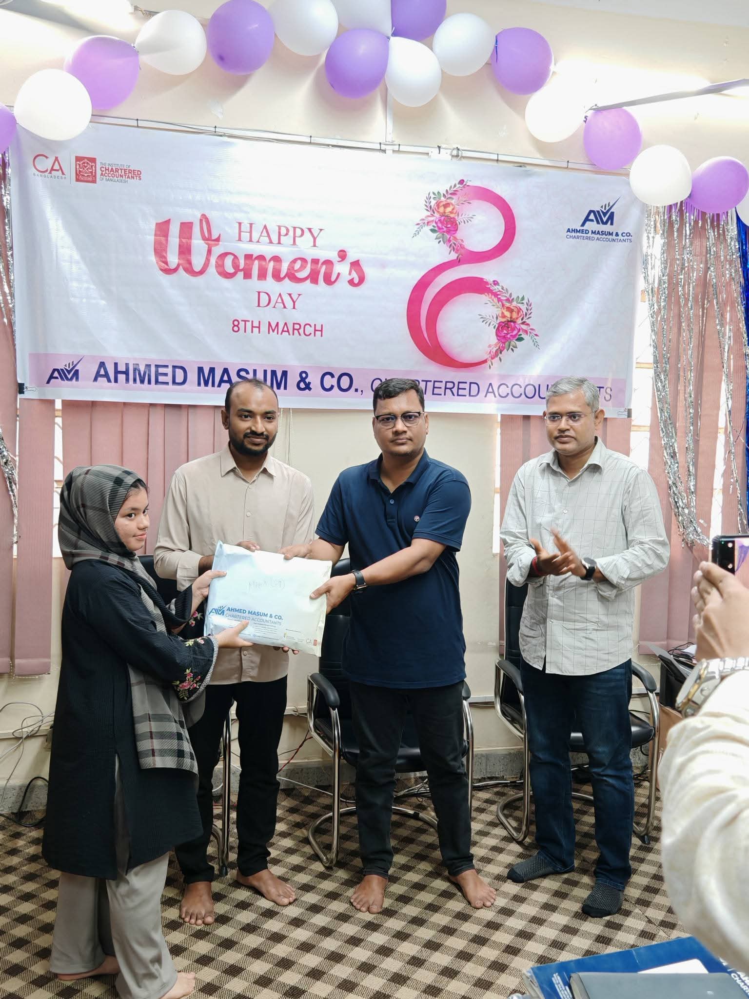 Celebration of International Women’s Day 2026 at Ahmed Masum & Co., Chartered Accountants