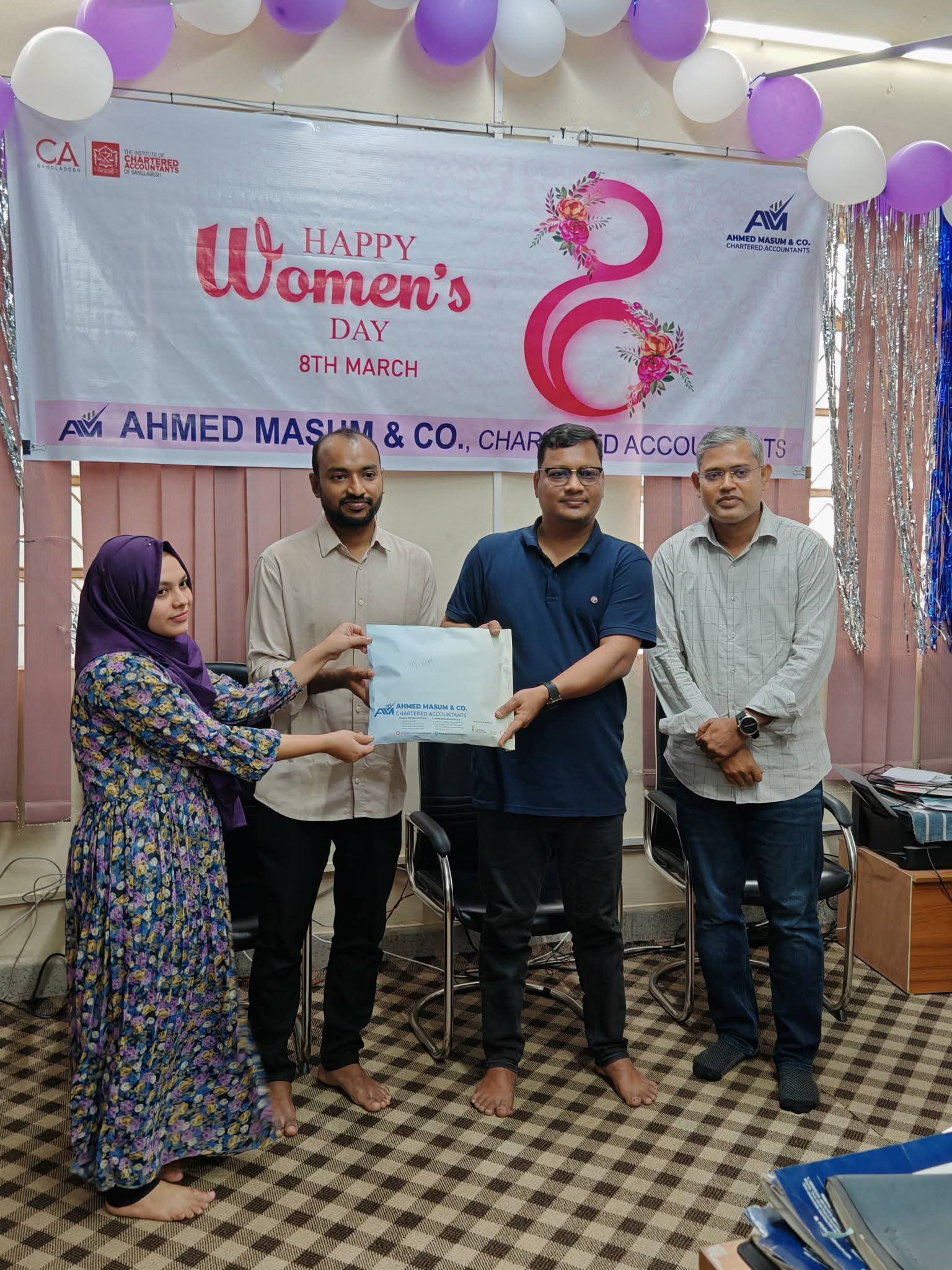 Celebration of International Women’s Day 2026 at Ahmed Masum & Co., Chartered Accountants