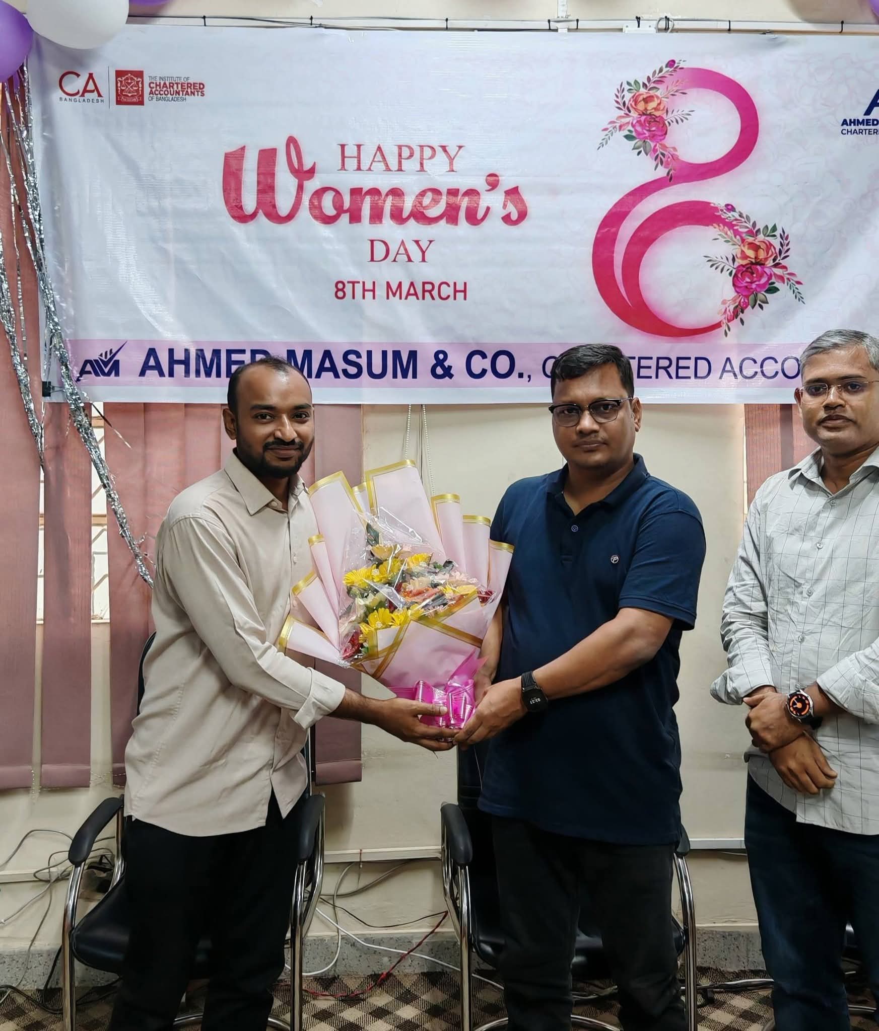 Celebration of International Women’s Day 2026 at Ahmed Masum & Co., Chartered Accountants